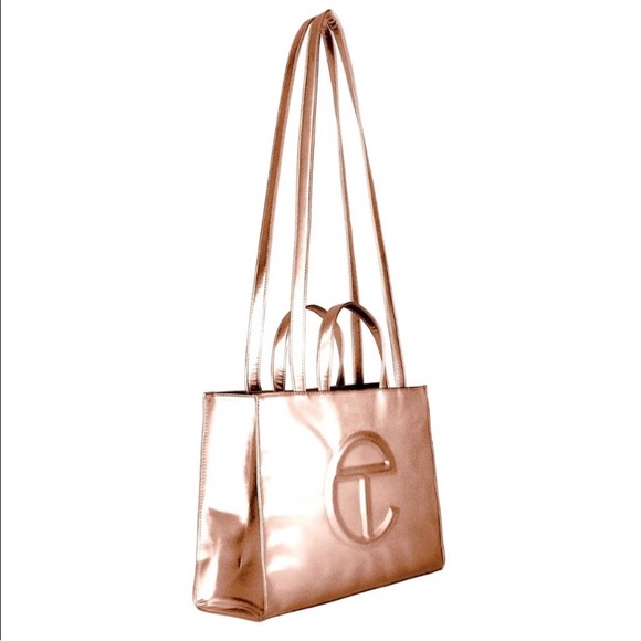 Telfar Handbags - NWT Telfar Medium Copper Shopper  SOLD OUT!